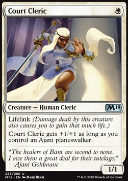Court Cleric - Core 2019 (Uncommon) [M19-283] Image principale du produit
