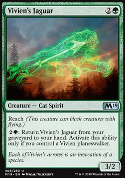 Vivien's Jaguar - Core 2019 (Uncommon) [M19-305] Image principale du produit