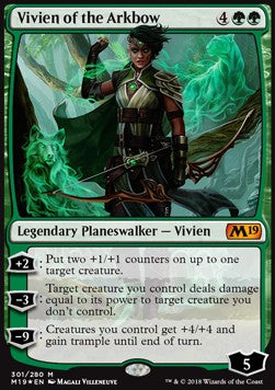 Vivien of the Arkbow - Core 2019 (Mythic) [M19-301] Imagen principal del producto