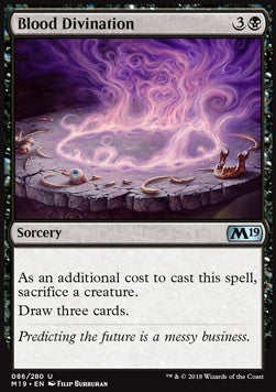Blood Divination - Core 2019 (Uncommon) [M19-86]