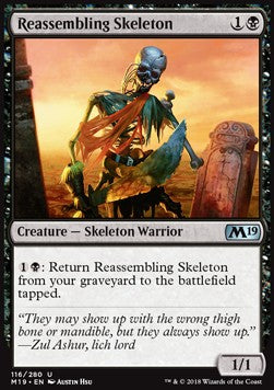Reassembling Skeleton - Core 2019 (Uncommon) [M19-116] Hover Image