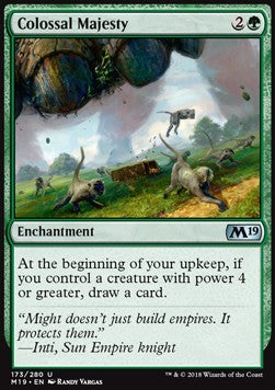 Colossal Majesty - Core 2019 (Uncommon) [M19-173] Image principale du produit