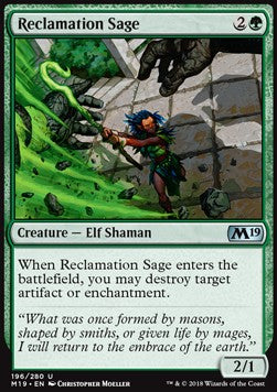 Reclamation Sage - Core 2019 (Uncommon) [M19-196] Image principale du produit
