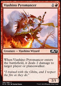 Viashino Pyromancer - Core 2019 (Common) [M19-166] Imagen principal del producto