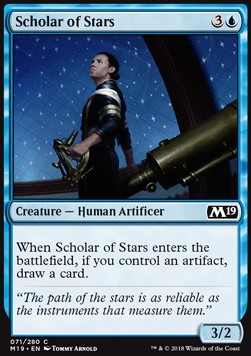 Scholar of Stars - Core 2019 (Common) [M19-71] Hover Image