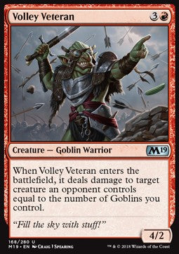 Volley Veteran - Core 2019 (Uncommon) [M19-168] Image principale du produit