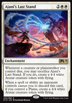Ajani's Last Stand - Core 2019 (Rare) [M19-4] Imagen principal del producto