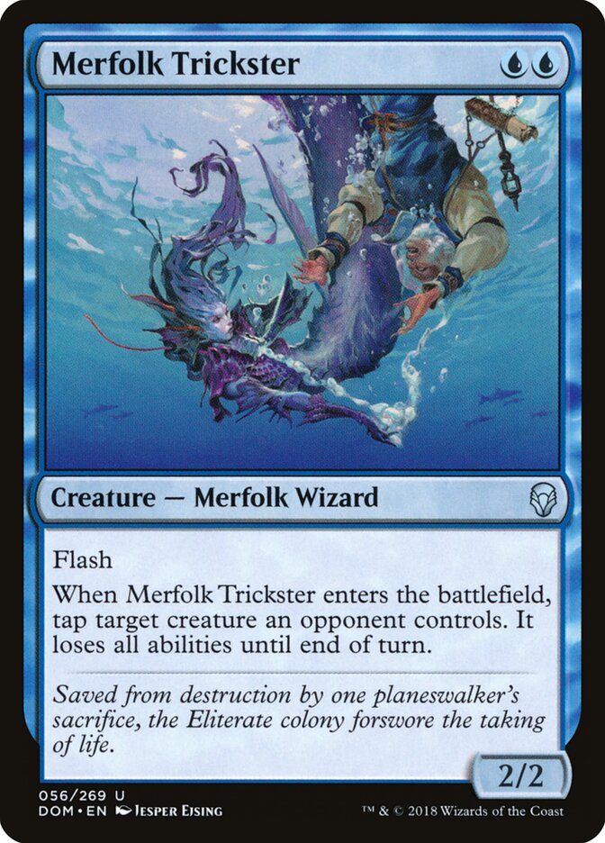 Merfolk Trickster - Dominaria (Uncommon) [DOM-56]
