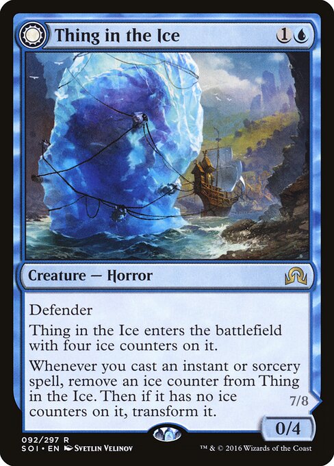 Thing in the Ice // Awoken Horror – Shadows over Innistrad (SOI-92) Magic: The Gathering card | LC-REM-20260804-15151276163404-359d1b13-6156-43b0-a9a7-6bfff36c1a91