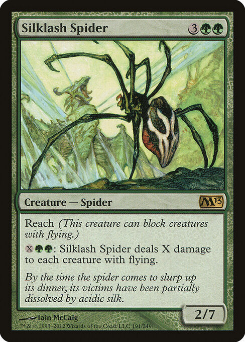 Silklash Spider – Magic 2013 (M13-191) Magic: The Gathering card Hauptbild