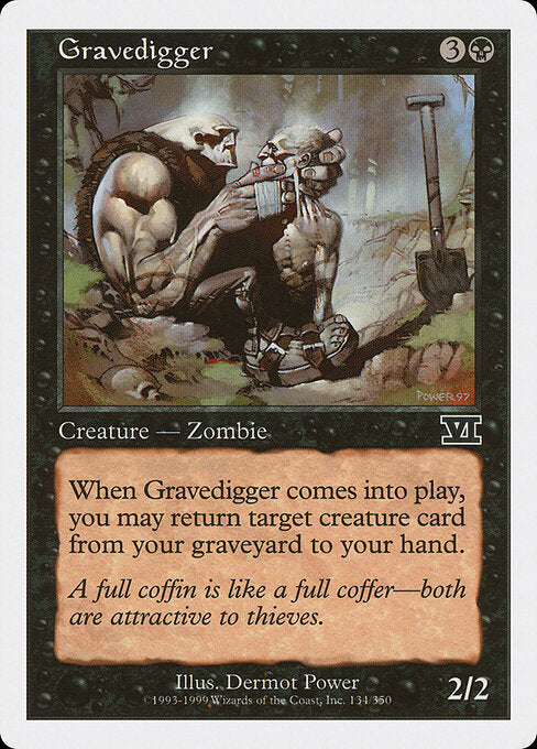 Gravedigger – Sixth Edition (6ED-134) Magic: The Gathering card