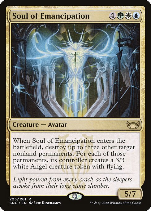 Soul of Emancipation – Streets of New Capenna (SNC-223) Magic: The Gathering card | LC-REM-20260804-15675716305228-35b13b82-0650-48f2-9e42-3610b43e2e10