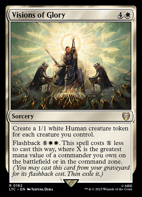 Visions of Glory – Tales of Middle-earth Commander (LTC-182) Magic: The Gathering card | LC-REM-20260804-15151246573900-35b97bc8-f61d-4a3e-b6f0-361962fc2152