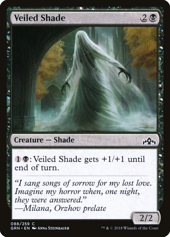 Veiled Shade - Guilds of Ravnica (Common) [GRN-88]