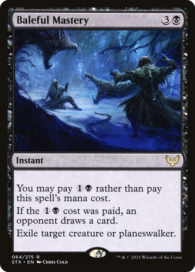 Baleful Mastery – Strixhaven: School of Mages 64 – Magic: The Gathering single card Main image