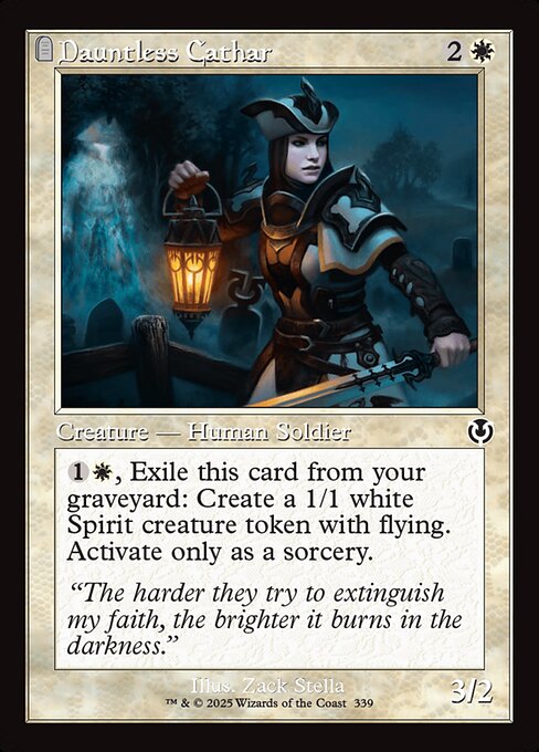 Dauntless Cathar – Innistrad Remastered (INR-339) Magic: The Gathering card | LC-REM-20260804-15582969332044-35f8d43a-a62a-433a-afd3-a3b16ba7cb10 Imagen principal del producto