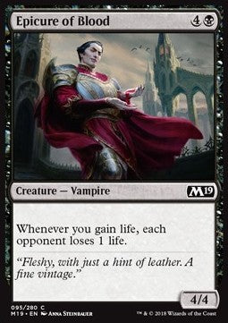 Epicure of Blood - Core 2019 (Common) [M19-95]