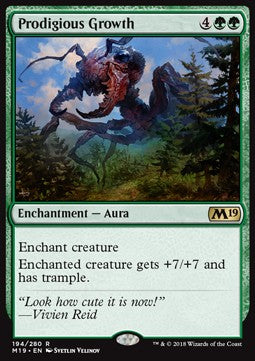 Prodigious Growth - Core 2019 (Rare) [M19-194] Hover Image