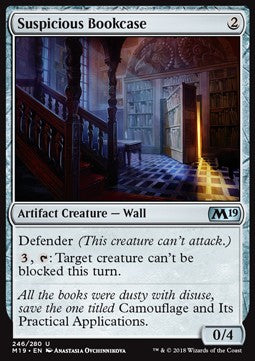 Suspicious Bookcase - Core 2019 (Uncommon) [M19-246] Imagen principal del producto