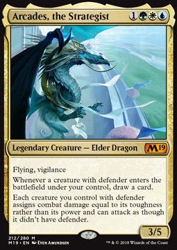Arcades, the Strategist - Core 2019 (Mythic) [M19-212] Immagine principale del prodotto