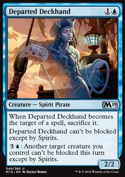 Departed Deckhand - Core 2019 (Uncommon) [M19-49] Image principale du produit