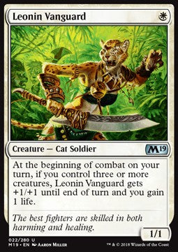 Leonin Vanguard - Core 2019 (Uncommon) [M19-22] Image principale du produit