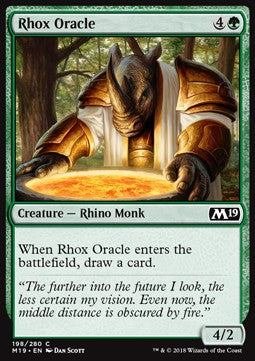 Rhox Oracle - Core 2019 (Common) [M19-198] Hauptbild
