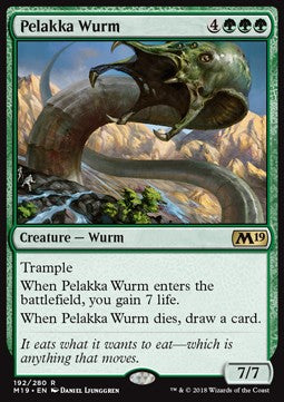 Pelakka Wurm - Core 2019 (Rare) [M19-192] Hover Image
