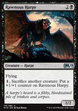 Ravenous Harpy - Core 2019 (Uncommon) [M19-115] Immagine principale del prodotto