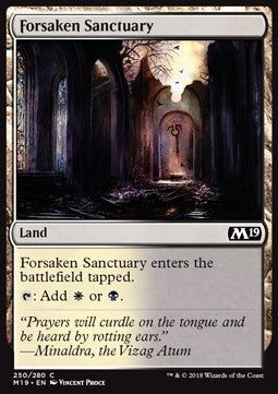 Forsaken Sanctuary - Core 2019 (Common) [M19-250]