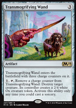 Transmogrifying Wand - Core 2019 (Rare) [M19-247]