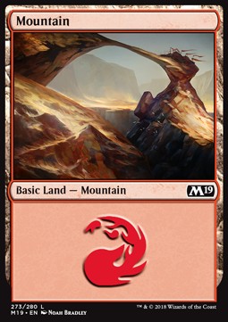 Mountain (V.1) - Core 2019 (Land) [M19-273]