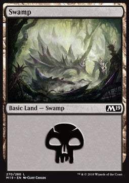 Swamp (V.2) - Core 2019 (Land) [M19-270] Immagine principale del prodotto