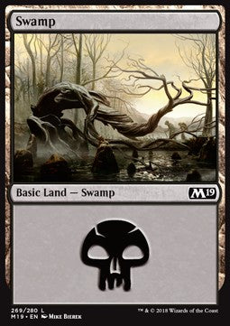 Swamp (V.1) - Core 2019 (Land) [M19-269] Imagen principal del producto
