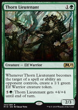 Thorn Lieutenant - Core 2019 (Rare) [M19-203]