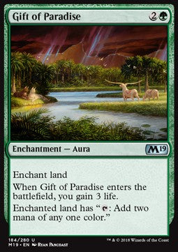 Gift of Paradise - Core 2019 (Uncommon) [M19-184] Image principale du produit