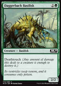 Daggerback Basilisk - Core 2019 (Common) [M19-174] Hoofdafbeelding