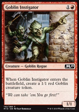 Goblin Instigator - Core 2019 (Common) [M19-142]