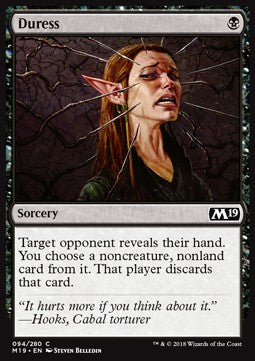 Duress - Core 2019 (Common) [M19-94]