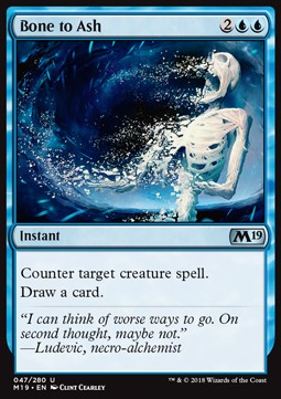 Bone to Ash - Core 2019 (Uncommon) [M19-47] Imagen principal del producto