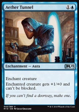Aether Tunnel - Core 2019 (Uncommon) [M19-43] Hover Image