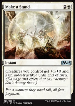 Make a Stand - Core 2019 (Uncommon) [M19-26]