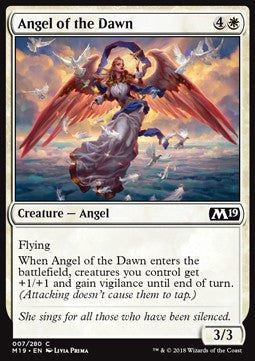 Angel of the Dawn - Core 2019 (Common) [M19-7] Hover Image