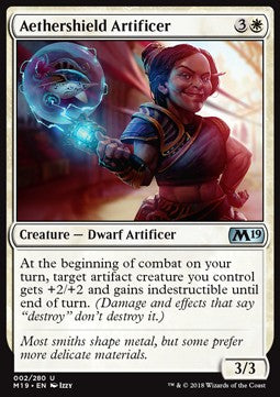 Aethershield Artificer - Core 2019 (Uncommon) [M19-2] Hover Image