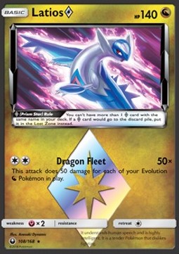 Latios ◇ - Celestial Storm (Holo Rare) [CES-108] Imagen principal del producto