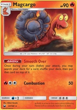 Magcargo - Celestial Storm (Rare) [CES-24]