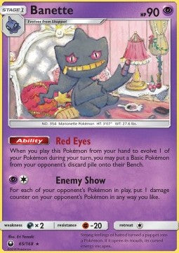Banette - Celestial Storm (Rare) [CES-65] Imagen principal del producto