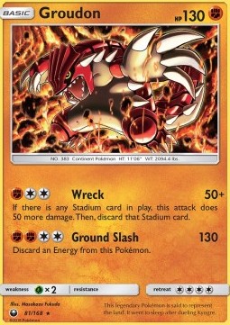 Groudon - Celestial Storm (Holo Rare) [CES-81] Imagen principal del producto