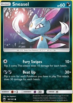 Sneasel - Celestial Storm (Common) [CES-86] Main image