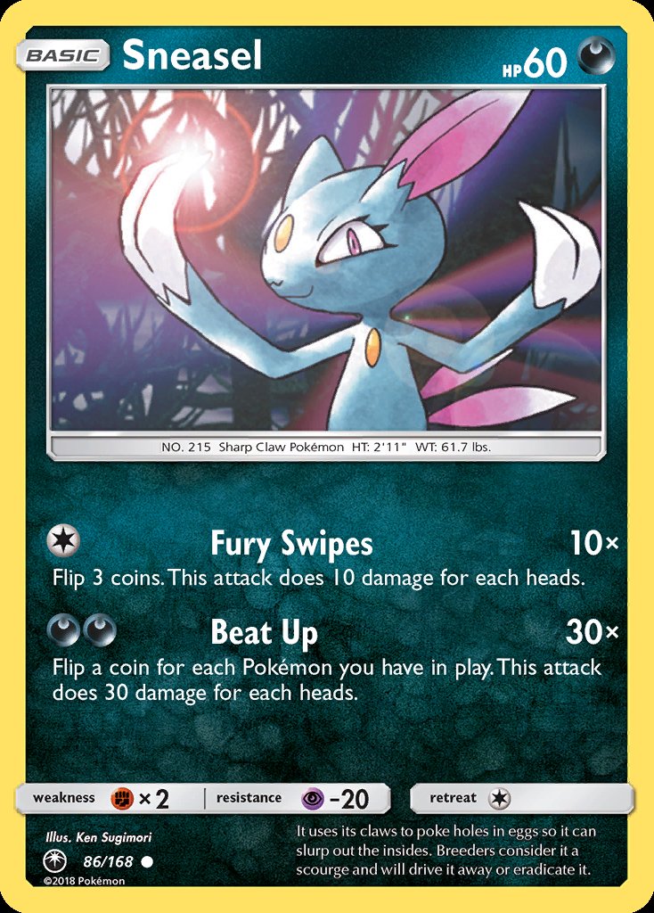Sneasel - Celestial Storm (Common) [CES-86] Immagine principale del prodotto